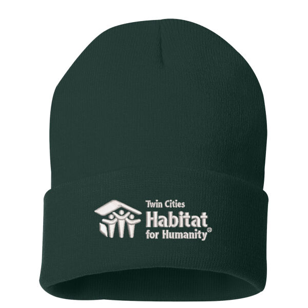 Sportsman - Solid 12" Cuffed Beanie - Embroidered Logo Thumbnail