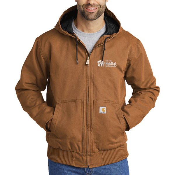 Carhartt Washed Duck Active Jac - Embroidered Logo Thumbnail