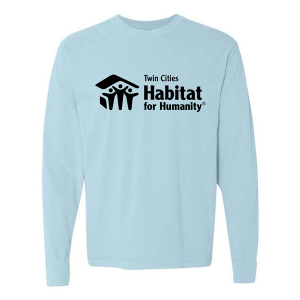 Comfort Colors - Garment Dyed Heavyweight Long Sleeve T-shirt - Printed Logo Thumbnail
