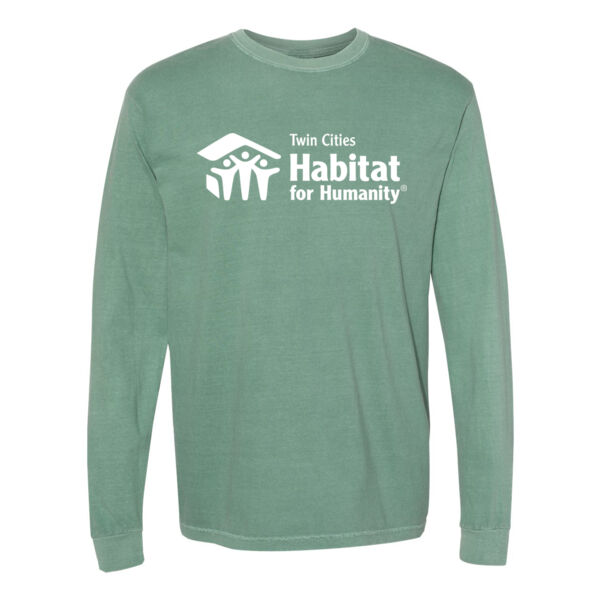 Comfort Colors - Garment Dyed Heavyweight Long Sleeve T-shirt - Printed Logo Thumbnail