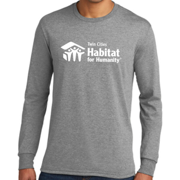 District Perfect Tri Long Sleeve Tee - Printed Logo Thumbnail