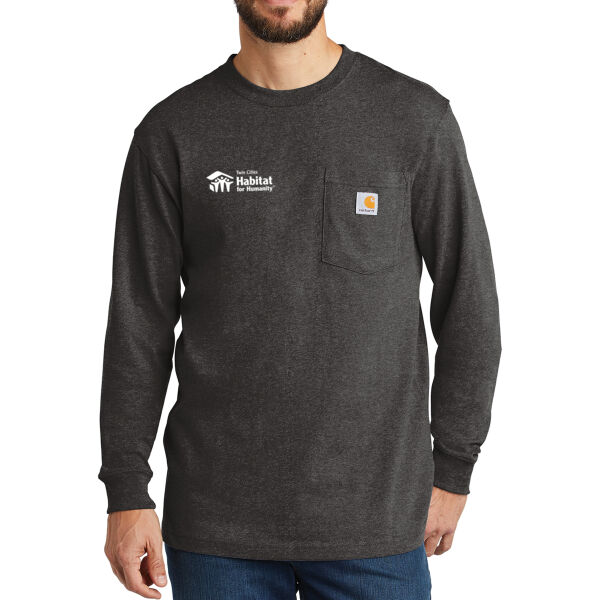 Carhartt Workwear Pocket Long Sleeve T-shirt - Screen Print Logo Thumbnail