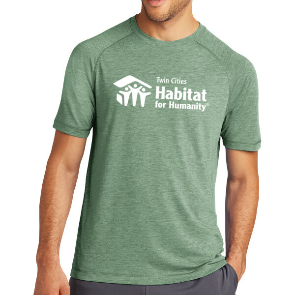 Sport-Tek PosiCharge Tri-Blend Wicking Raglan Tee - Printed Logo Thumbnail