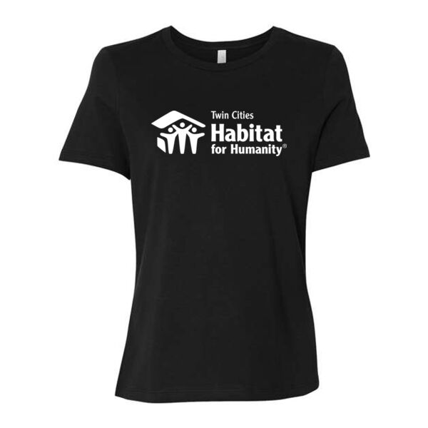 VOLUNTEER TEE - Bella+Canvas - Women's Relaxed Fit Jersey Tee - Printed Logos Thumbnail