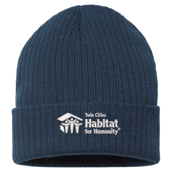 Atlantis Headwear Sustainable Rib Knit - Embroidered Logo Thumbnail